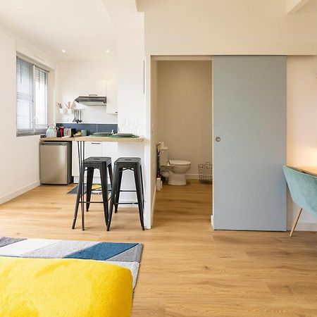 Le Yellow, Studio Renove, Tout Confort, Jardin Lägenhet Saint-Jacques-de-la-Lande Exteriör bild